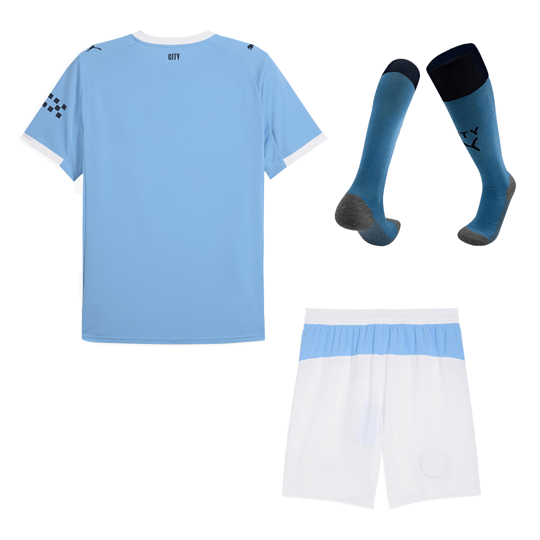Calidad Premium Conjunto Completo Manchester City 2025/26 Primera Equipación-Camisetas Pasion Shop
