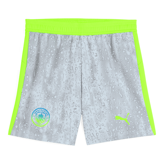 Pantalón Corto Manchester City 2025/26 Tercera Equipación camiseta de fútbol