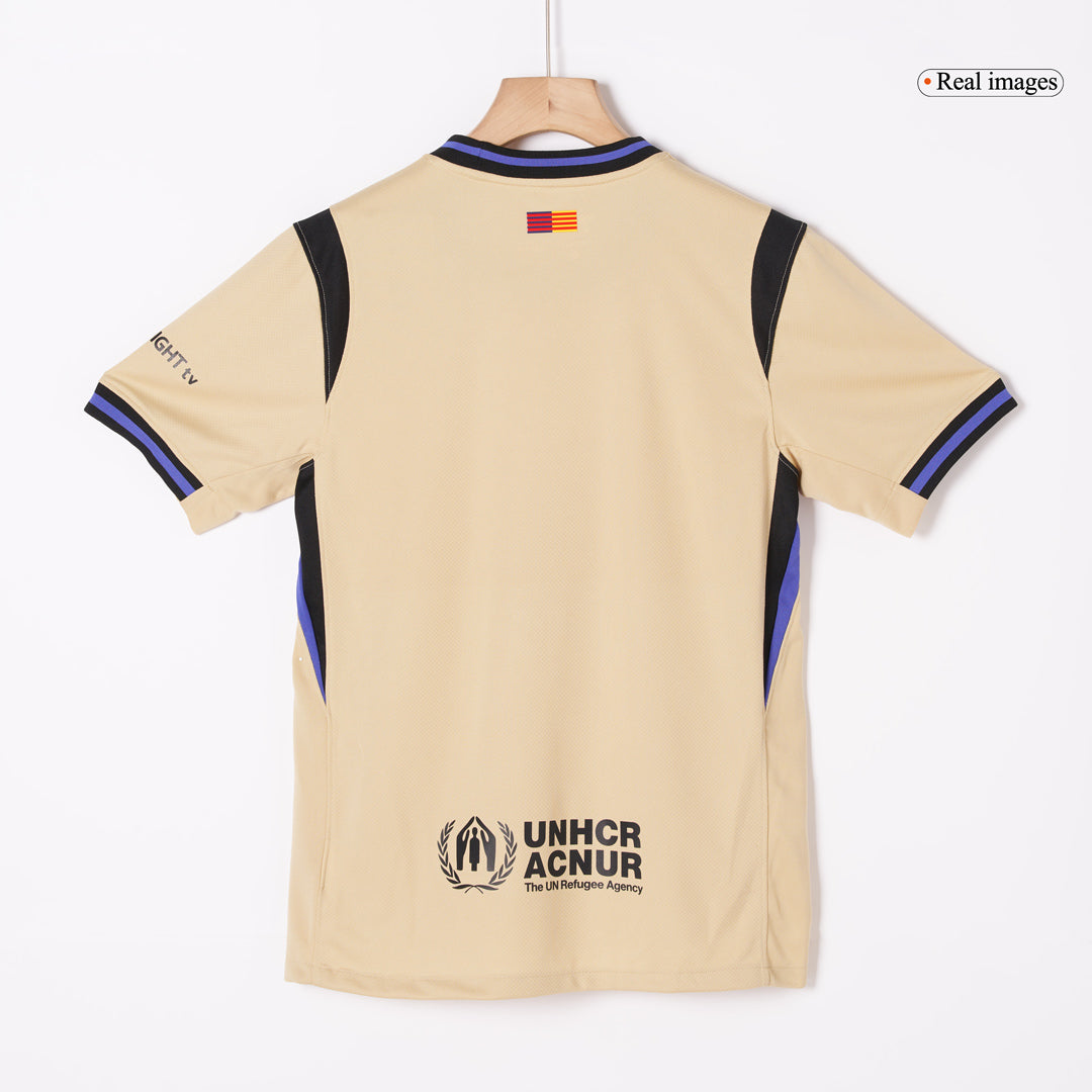 UCL Camiseta RAPHINHA #11 Barcelona 2025/26 Segunda Equipación-Versión Hincha-Camisetas Pasion Shop