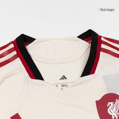 Camiseta Auténtica SZOBOSZLAI #8 Liverpool 2025/26 Segunda Equipación - Version Jugador
