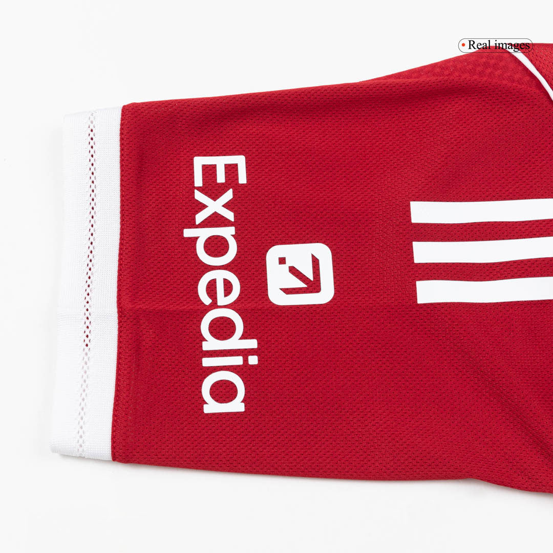 Camiseta Auténtica GAKPO #18 Liverpool 2025/26 Primera Equipación - Version Jugador