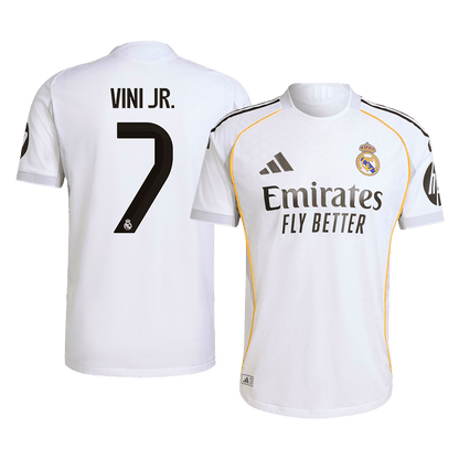 Camiseta VINI JR. #7 Real Madrid 2025/26 Primera Equipación Hombre - Versión Jugador-Camisetas Pasion Shop