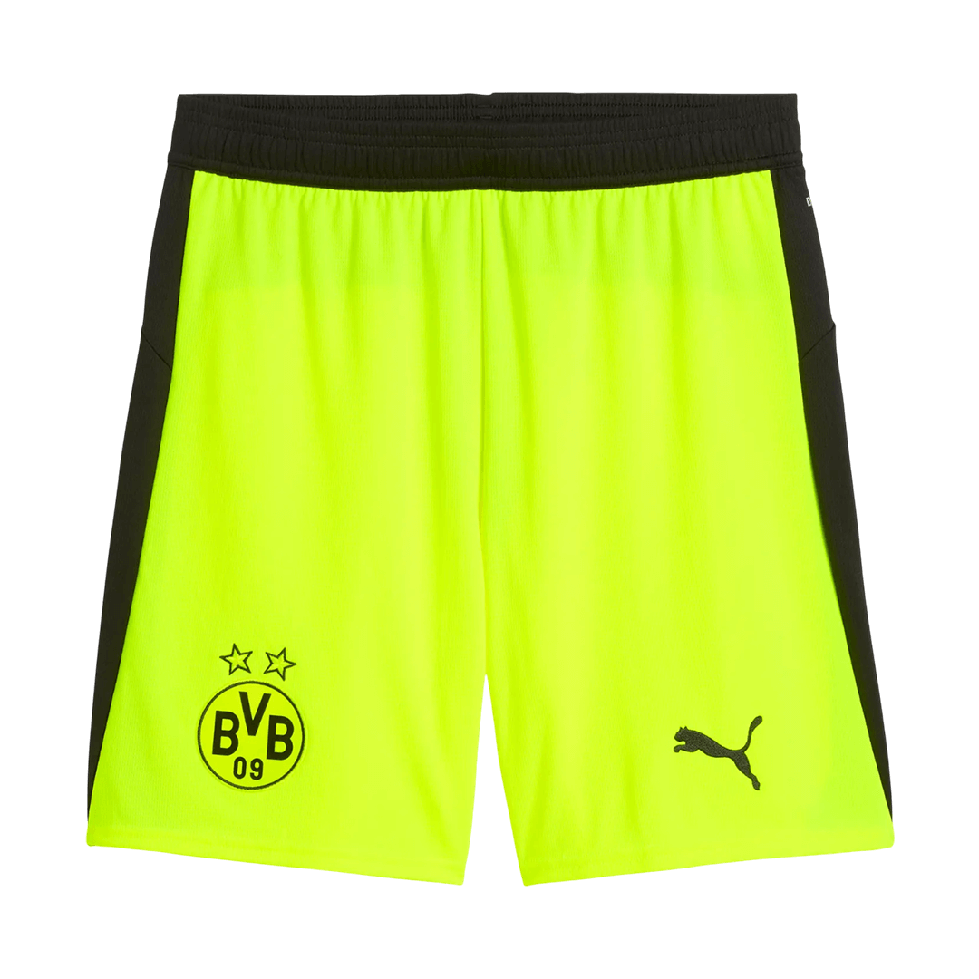 Pantalón Corto Borussia Dortmund 2025/26 Segunda Equipación camiseta de fútbol