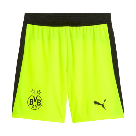 Pantalón Corto Borussia Dortmund 2025/26 Segunda Equipación camiseta de fútbol