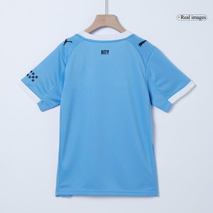 Miniconjunto Manchester City 2025/26 Primera Equipación-Camisetas Pasion Shop
