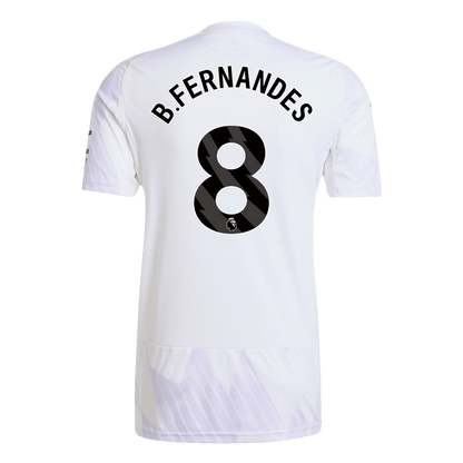 Camiseta B.FERNANDES #8 Manchester United 2025/26 Segunda Equipación-Versión Hincha-Camisetas Pasion Shop
