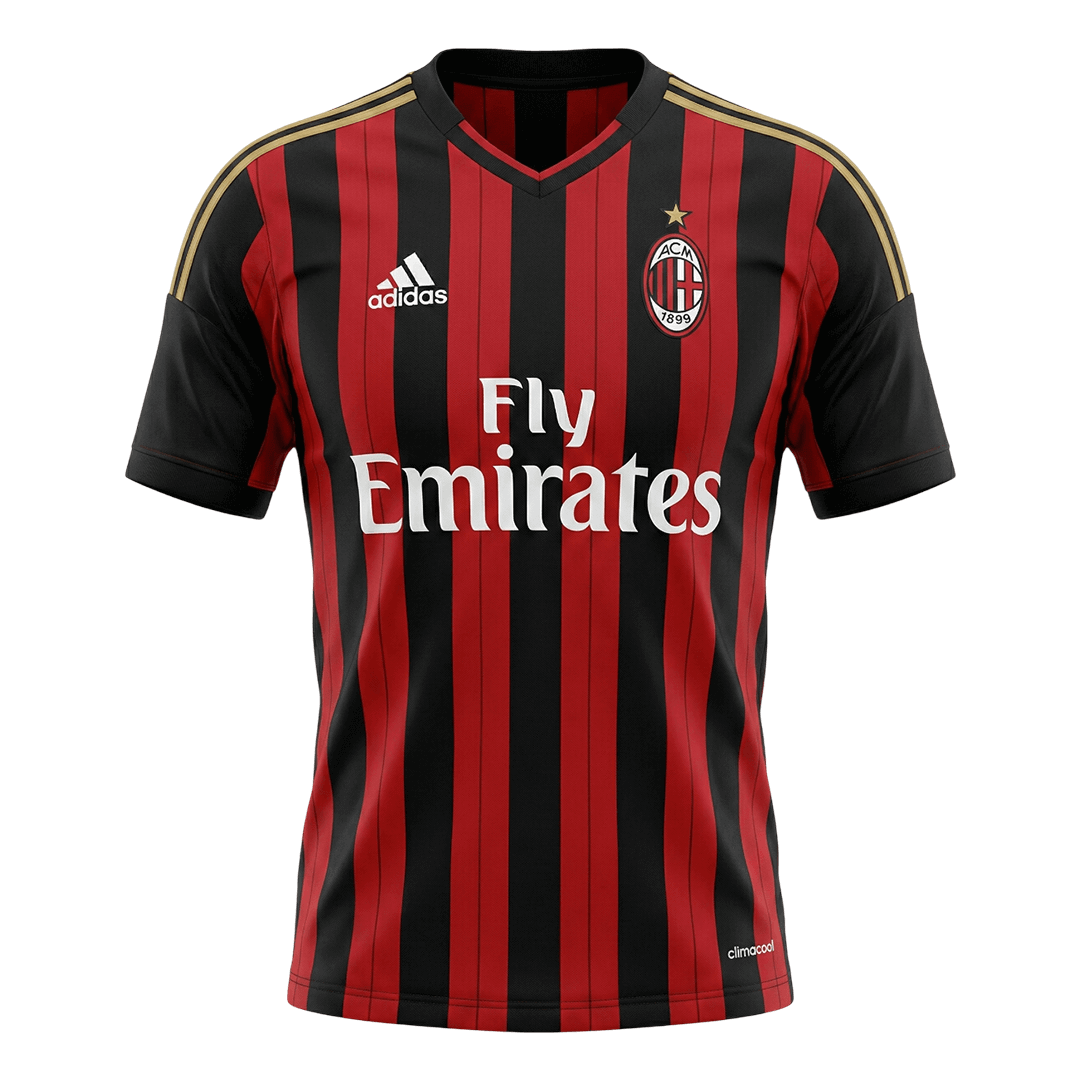Retro 2013/14 AC Milan Primera Equipación camiseta de fútbol 2025/26