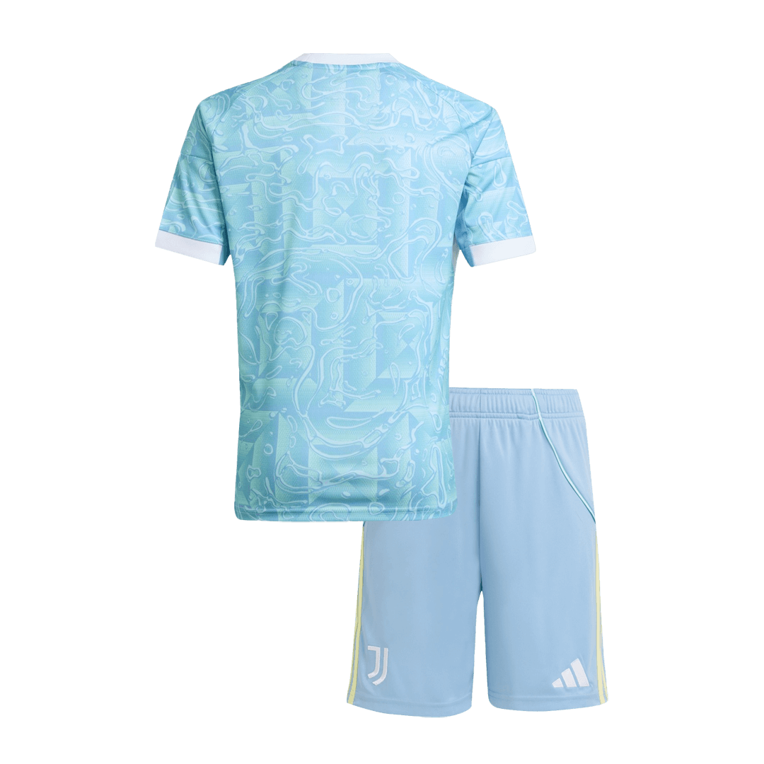 Conjunto Infantil Juventus 2025/26 Segunda Equipación-Camisetas Pasion Shop