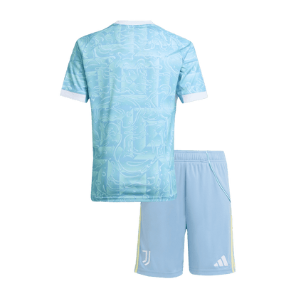 Conjunto Infantil Juventus 2025/26 Segunda Equipación-Camisetas Pasion Shop