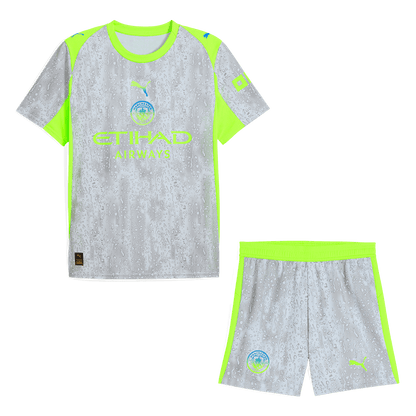 Conjunto Manchester City 
2025/26 Tercera Equipación camiseta de fútbol