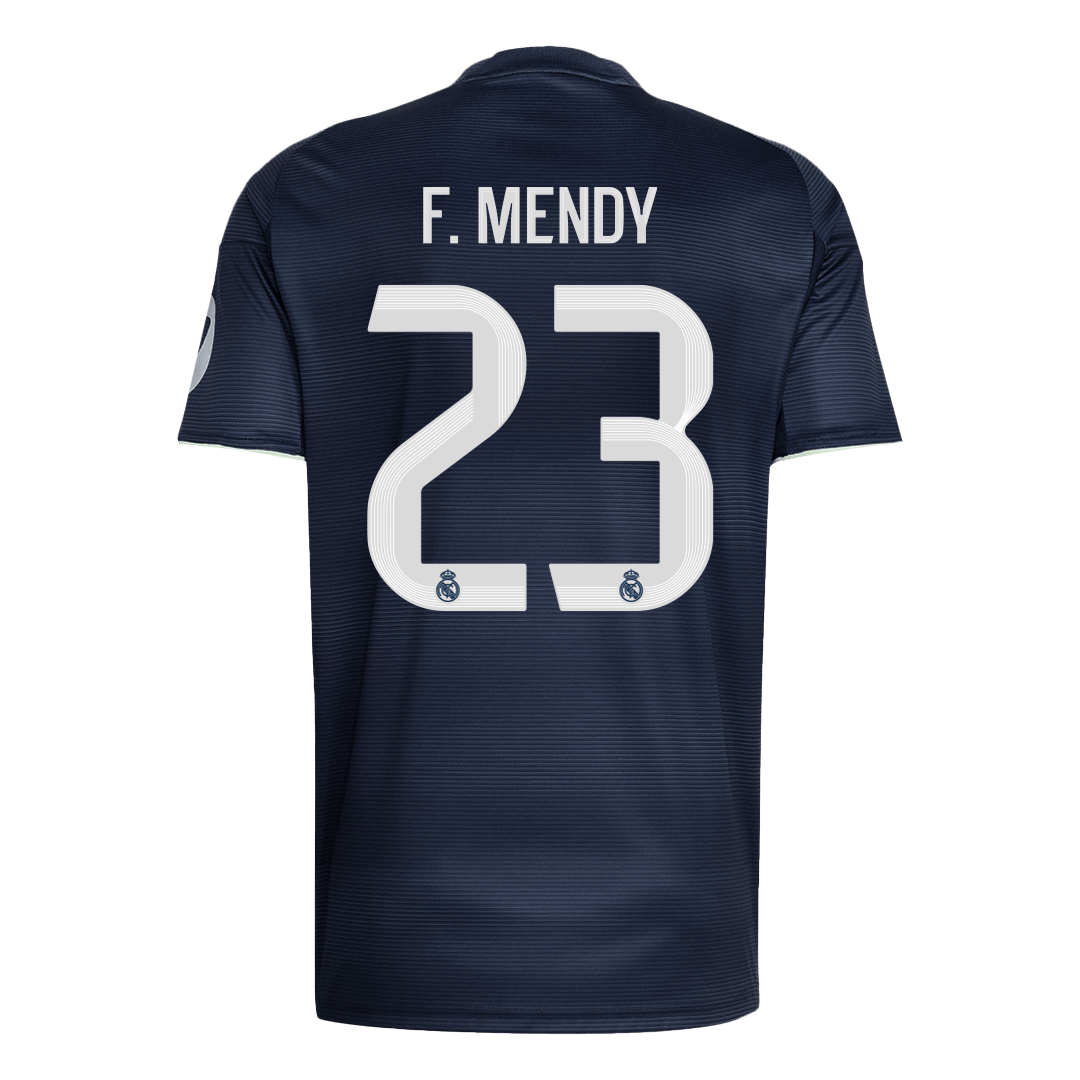 Camiseta F.MENDY #23 Real Madrid 2025/26 Segunda Equipación - Versión Hincha - Calidad premium