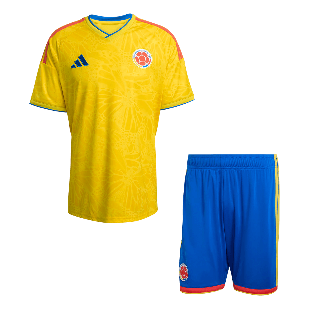 Conjunto Colombia 
2026 Primera Equipación Copa del Mundo camiseta de fútbol