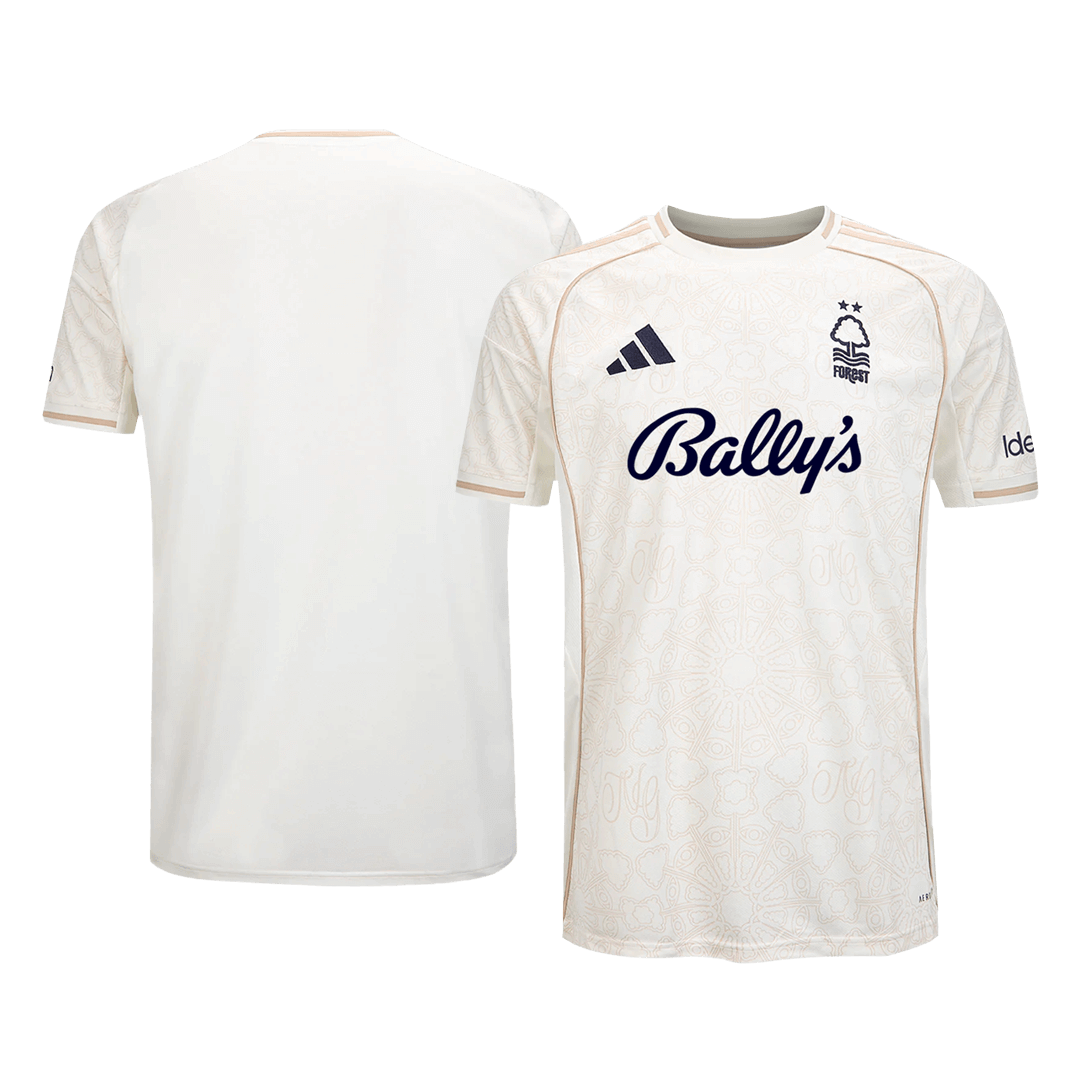 Camiseta Nottingham Forest 2025/26 Segunda Equipación - Versión Hincha