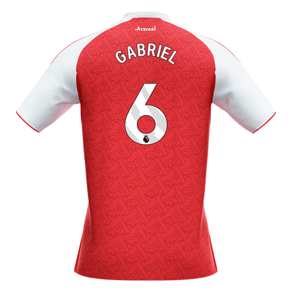 Camiseta GABRIEL #6 Arsenal 2025/26 Primera Equipación - Version Hincha - Calidad premium