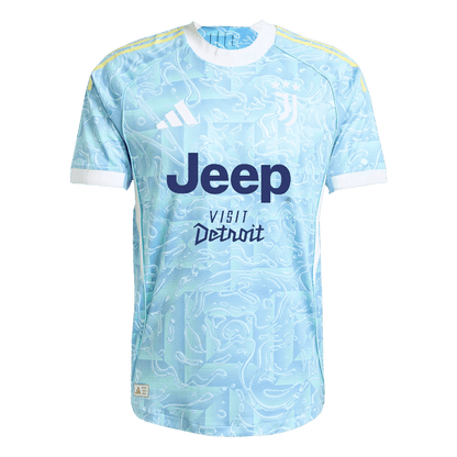 Camiseta Auténtica KALULU #15 Juventus 2025/26 Segunda Equipación - Version Jugador