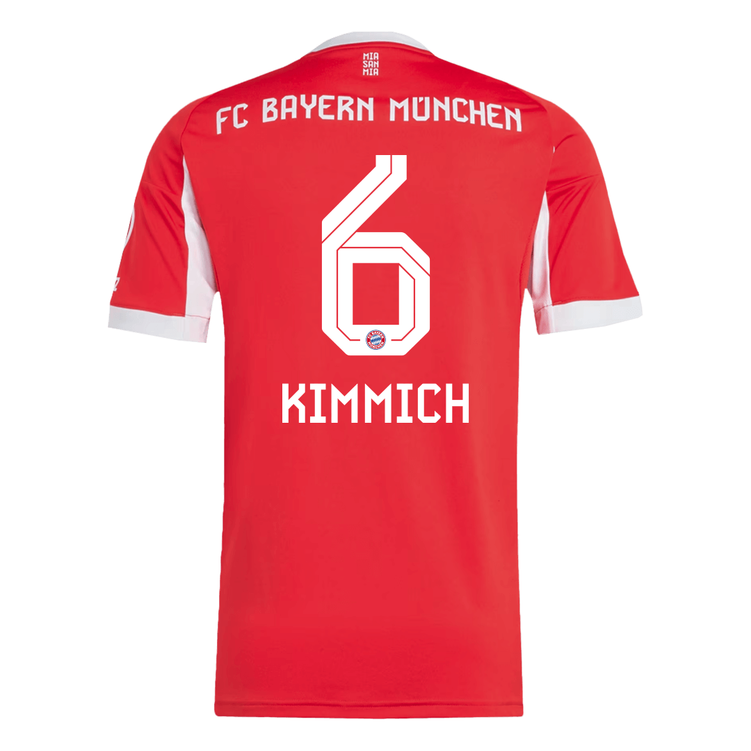 Camiseta KIMMICH #6 Bayern Munich 2025/26 Primera Equipación - Version Hincha - Calidad premium