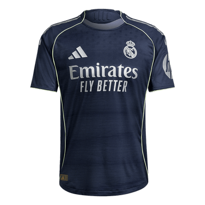 Camiseta Auténtica VINI JR. #7 Real Madrid 2025/26 Segunda Equipación-Versión Jugador