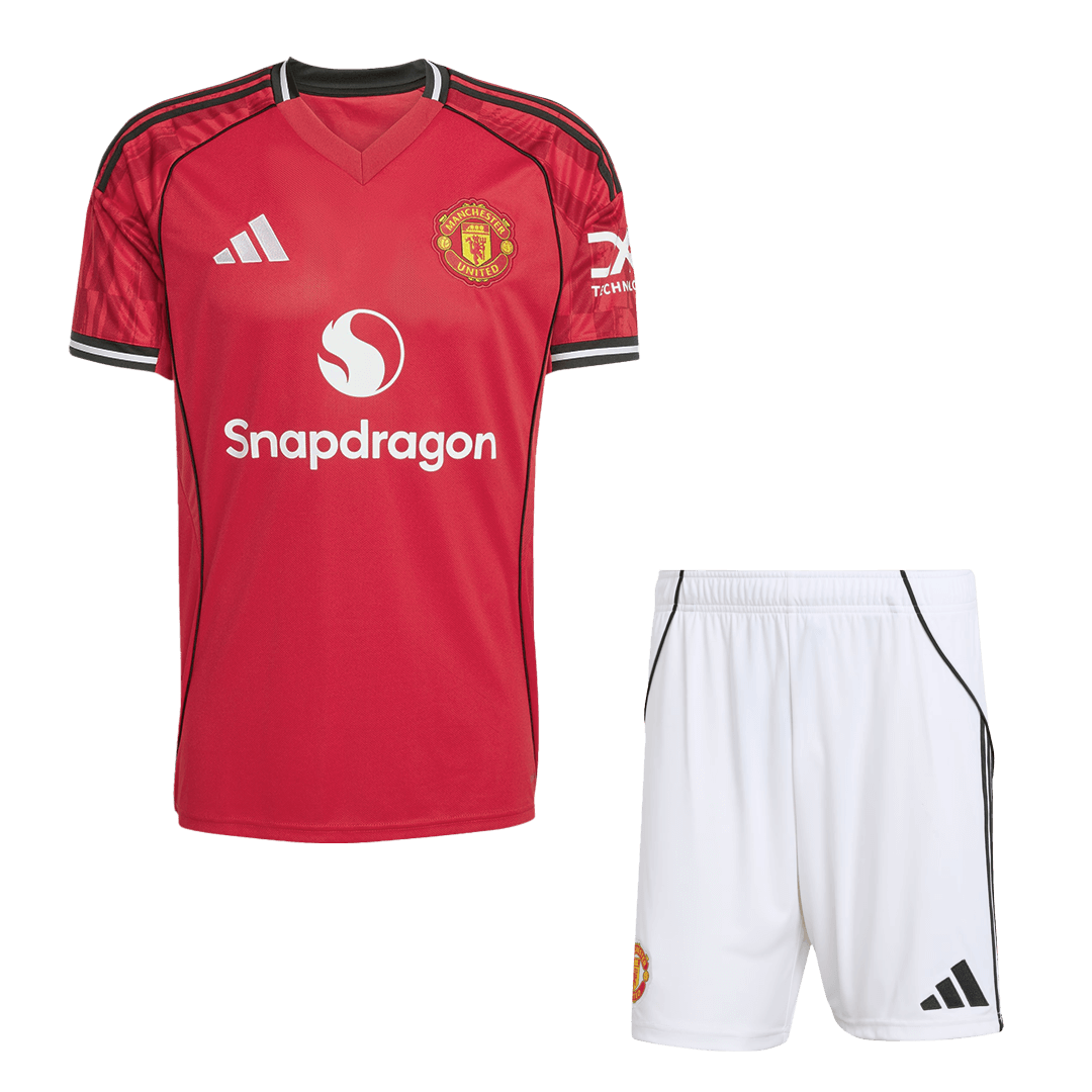 Conjunto Manchester United 
2025/26 Primera Equipación camiseta de fútbol