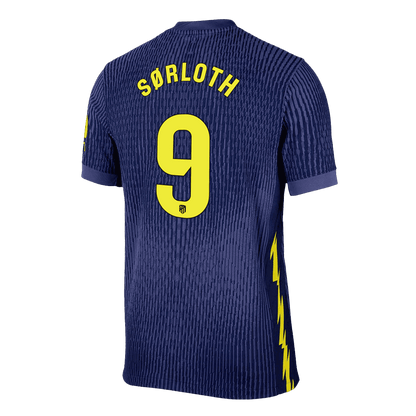 Camiseta Auténtica SØRLOTH #9 Atletico Madrid 2025/26 Segunda Equipación - Version Jugador