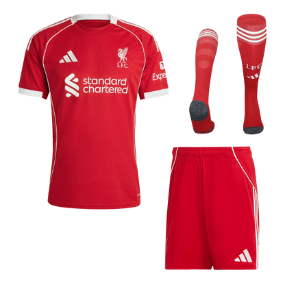 Conjunto Completo Liverpool 2025/26 Primera Equipación camiseta de fútbol