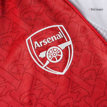 Camiseta Auténtica SALIBA #2 Arsenal 2025/26 Primera Equipación - Version Jugador