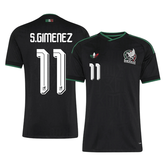 Camiseta Auténtica S.GIMENEZ #11 Mexico 2026 Tercera Equipación Copa del Mundo - Version Jugador