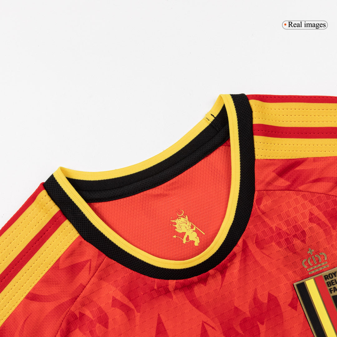 Camiseta Auténtica LUKAKU #9 Belgium 2026 Primera Equipación Copa del Mundo - Version Jugador