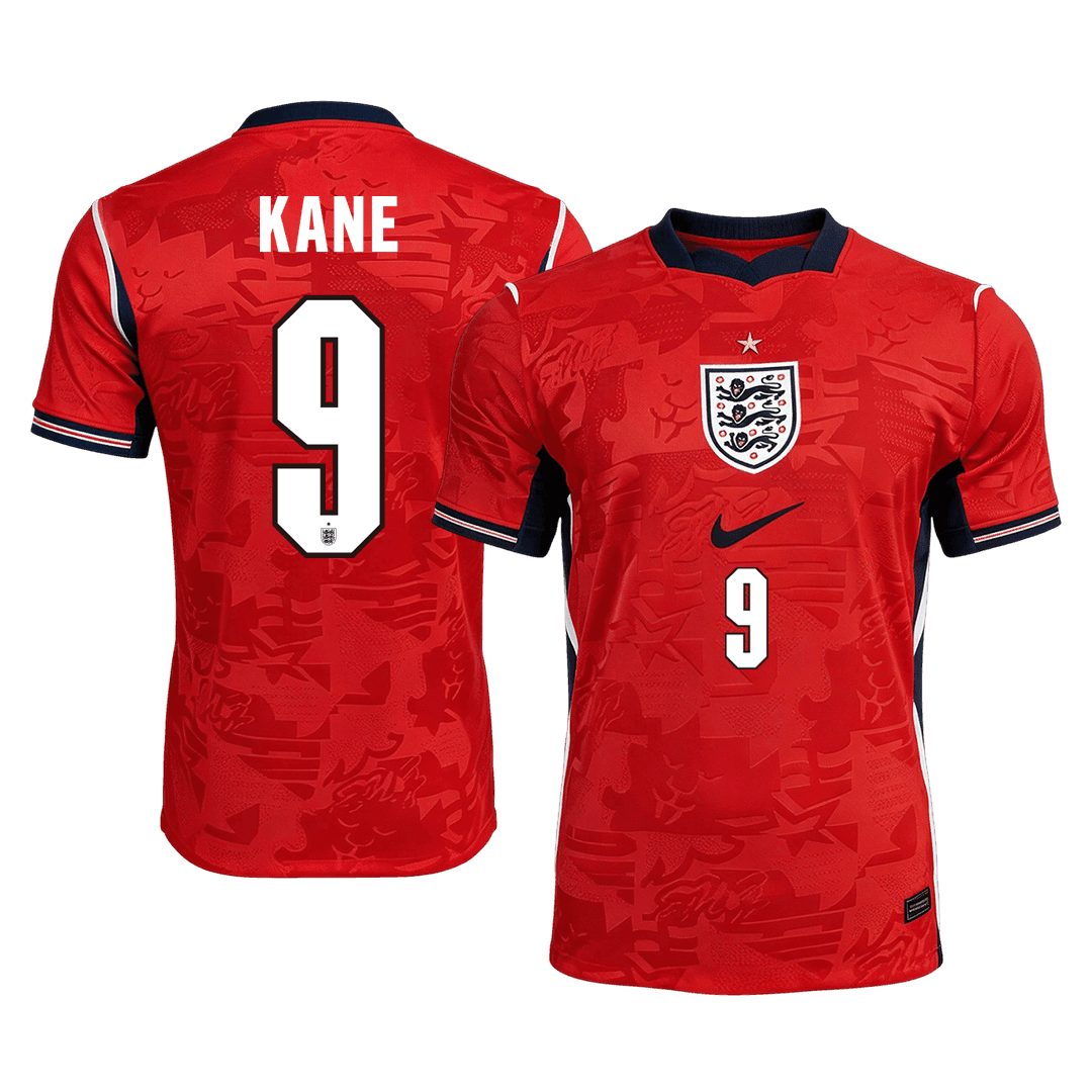 Camiseta Auténtica KANE #9 England 2026 Segunda Equipación Copa del Mundo - Version Jugador