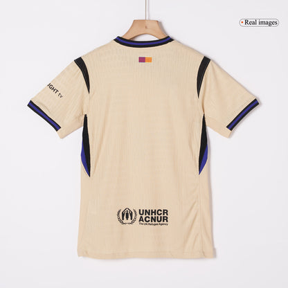UCL Camiseta Auténtica ROONY #28 Barcelona 2025/26 Segunda Equipación - Version Jugador