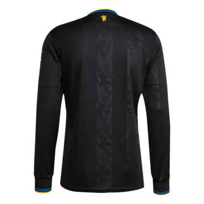 Camiseta Manga Larga Manchester United 2025/26 Tercera Equipación-Versión Hincha-Camisetas Pasion Shop