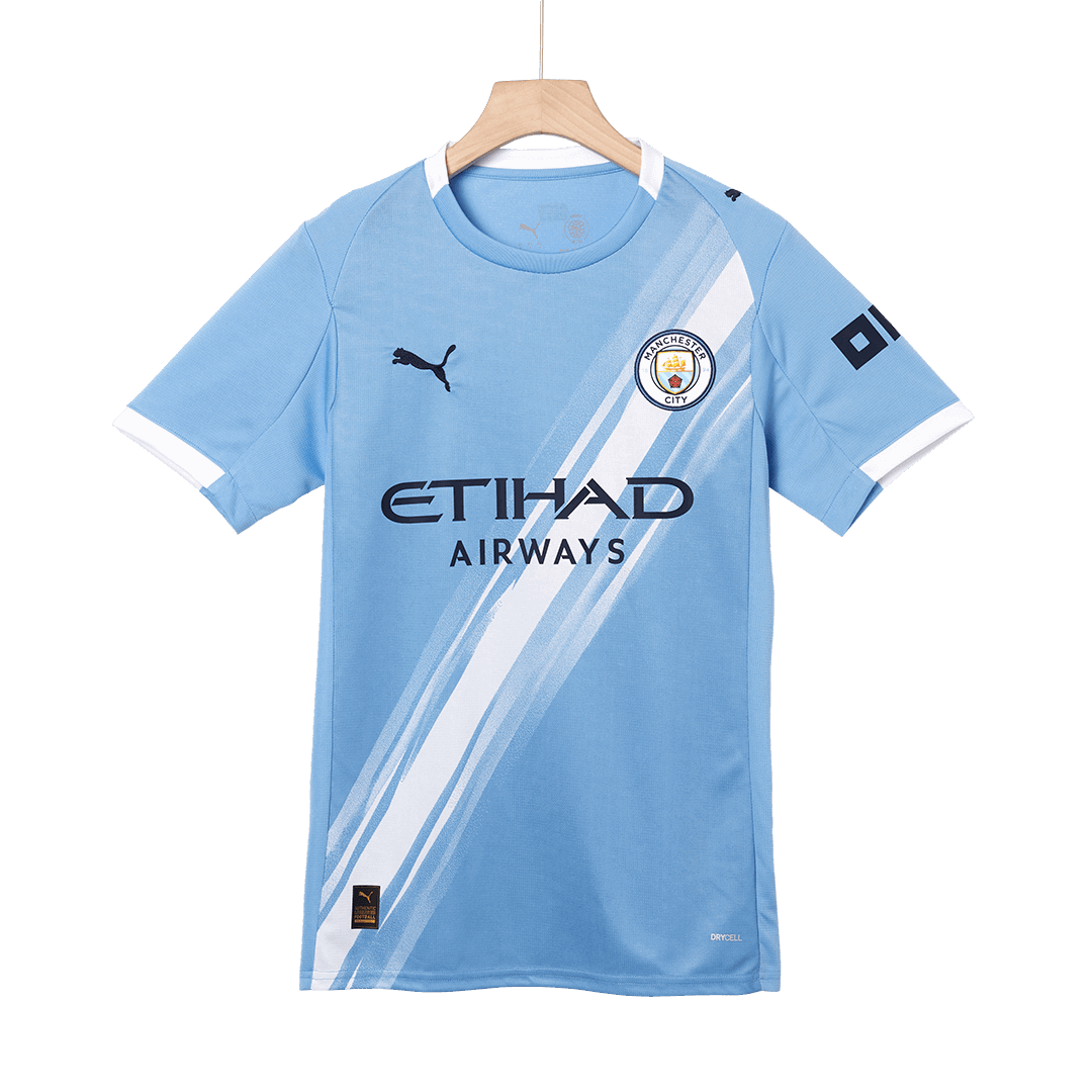 Camiseta RODRIGO #16 Manchester City 2025/26 Primera Equipación-Versión Hincha
