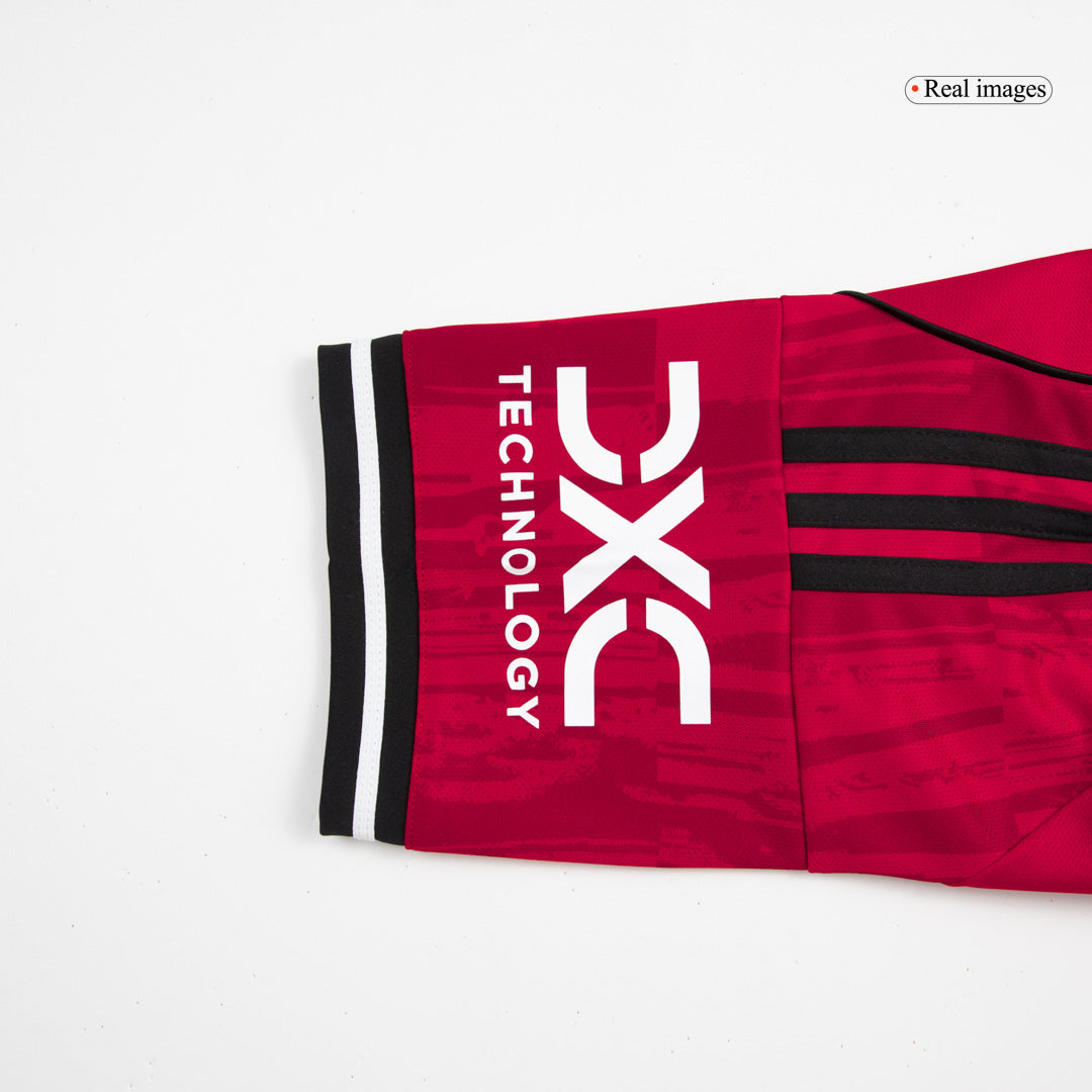 Calidad Premium Conjunto Completo Manchester United 2025/26 Primera Equipación-Camisetas Pasion Shop