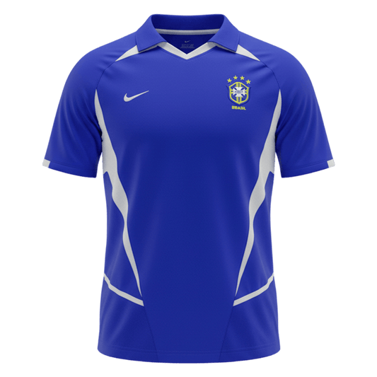 Retro 2002 Brazil Segunda Equipación camiseta de fútbol 2025/26