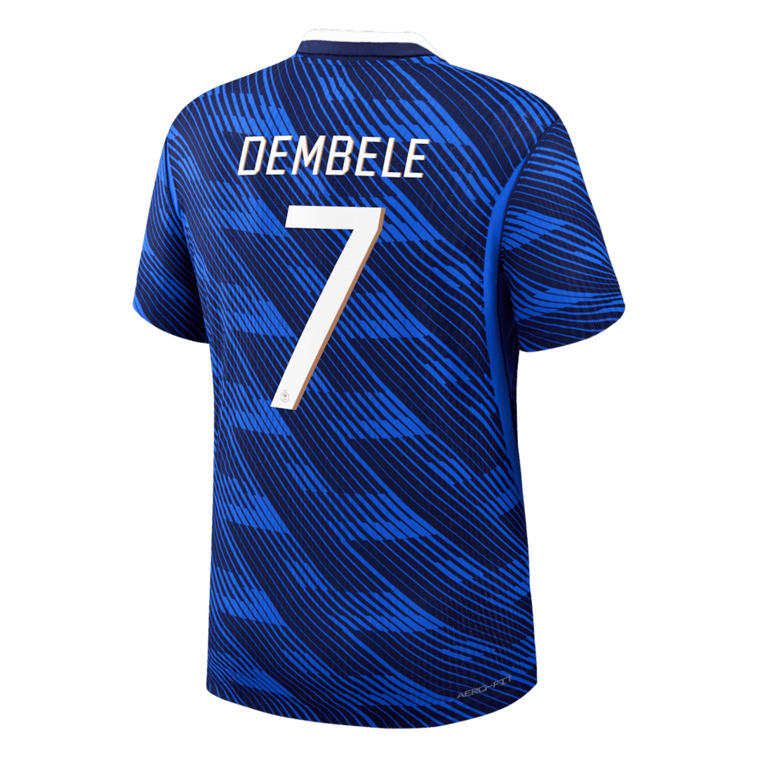 Camiseta Auténtica DEMBELE #7 France 2026 Primera Equipación Copa del Mundo - Version Jugador