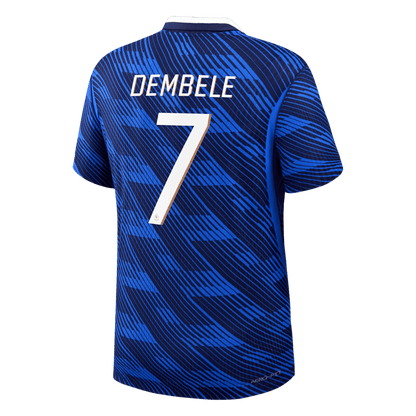 Camiseta Auténtica DEMBELE #7 France 2026 Primera Equipación Copa del Mundo - Version Jugador