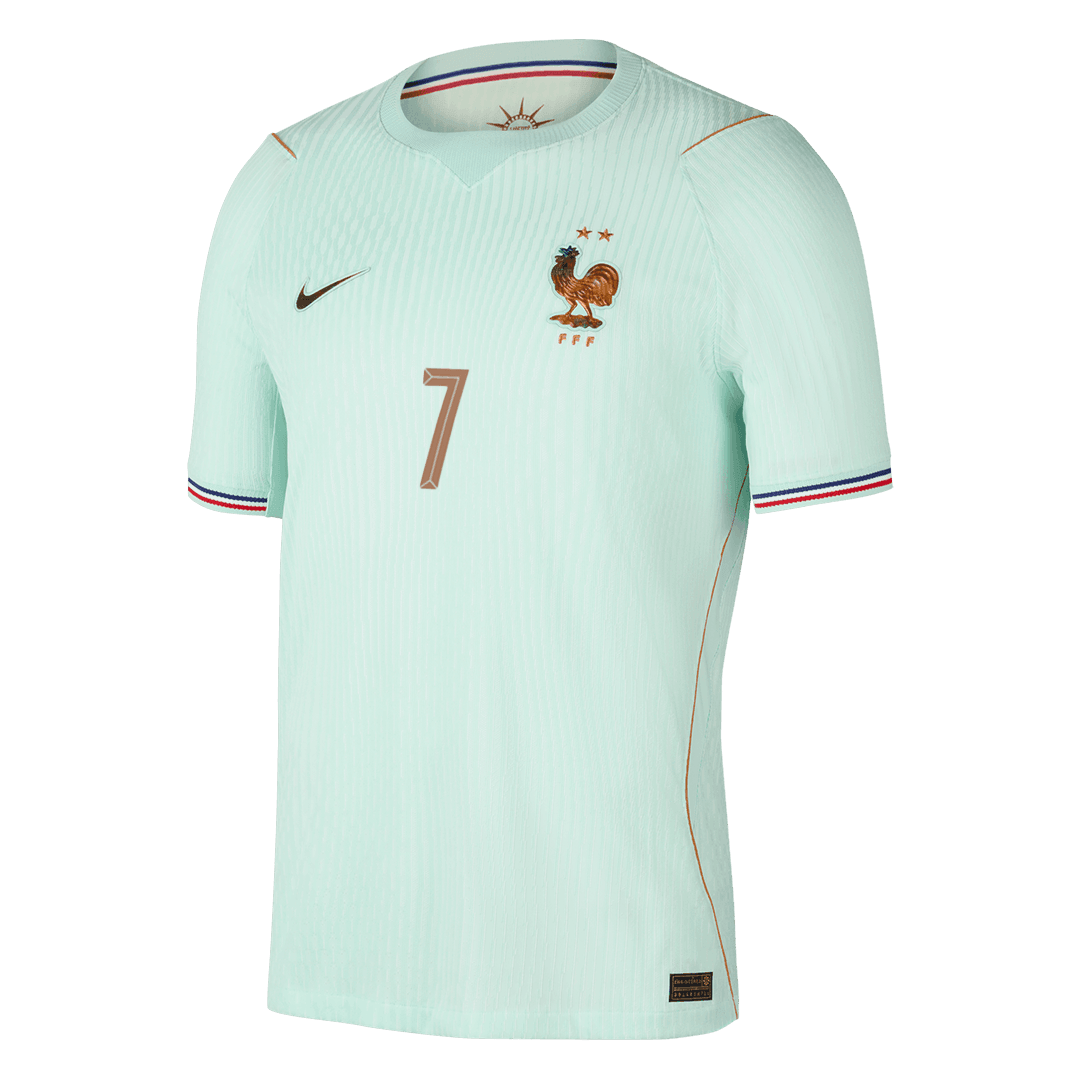 Camiseta Auténtica DEMBELE #7 France 2026 Segunda Equipación Copa del Mundo - Version Jugador