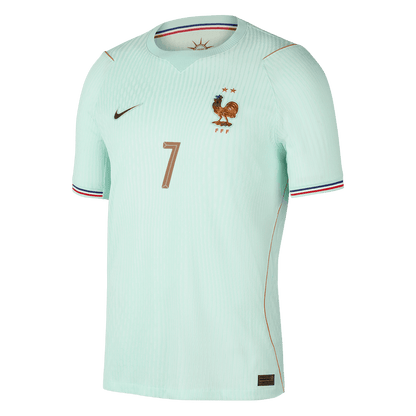 Camiseta Auténtica DEMBELE #7 France 2026 Segunda Equipación Copa del Mundo - Version Jugador