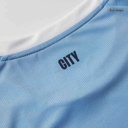 Calidad Premium Conjunto Completo Manchester City 2025/26 Primera Equipación-Camisetas Pasion Shop