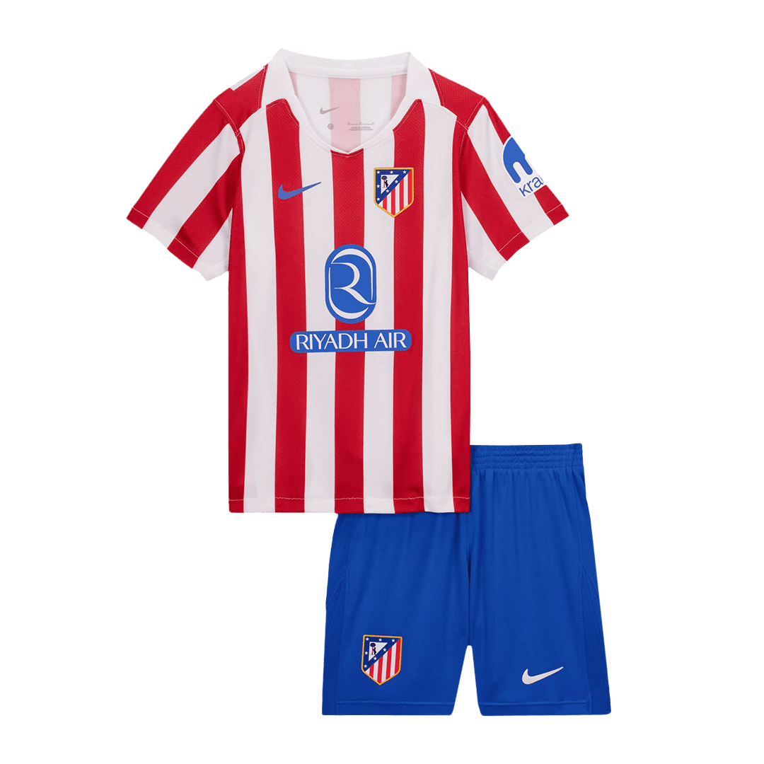 Miniconjunto Atlético Madrid 2025/26 Primera Equipación Niño (Camiseta + Pantalón Corto)