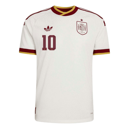 Camiseta Auténtica OLMO #10 Spain 2026 Segunda Equipación Copa del Mundo - Version Jugador