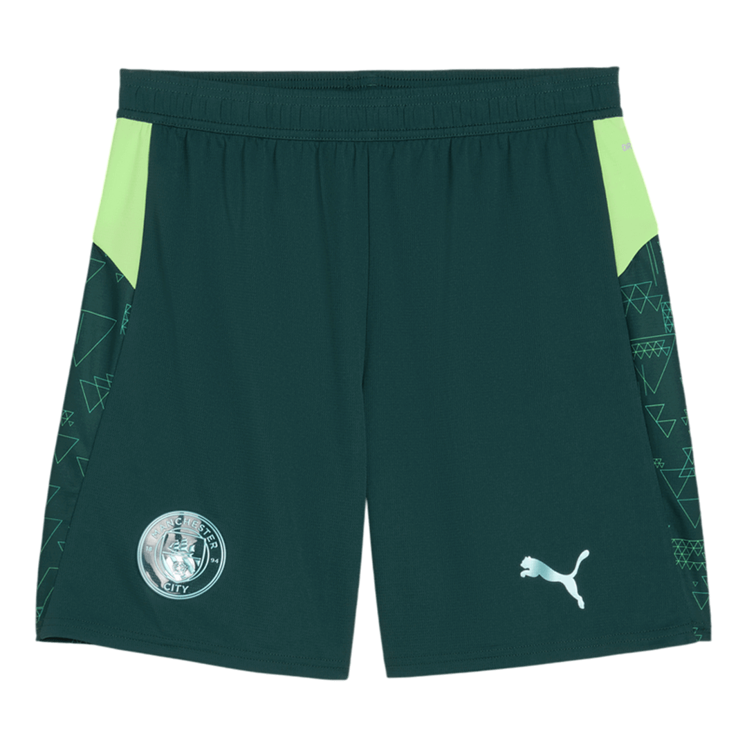 Pantalón Corto Manchester City 2025/26 Cuarta Equipación camiseta de fútbol