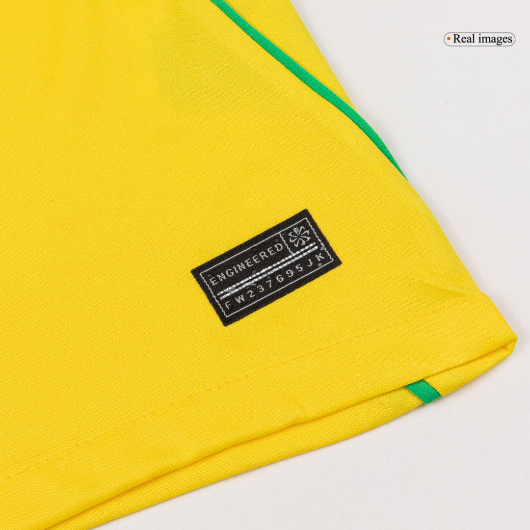 Camiseta RAPHINHA #11 Brazil 2026 Primera Equipación Copa del Mundo - Versión Hincha