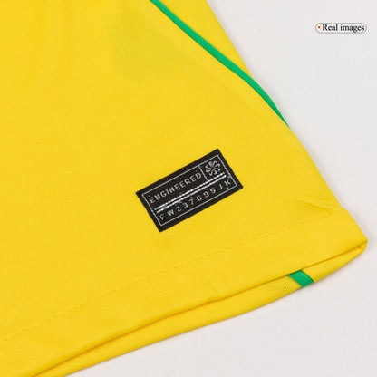 Camiseta ENDRICK #19 Brazil 2026 Primera Equipación Copa del Mundo - Versión Hincha