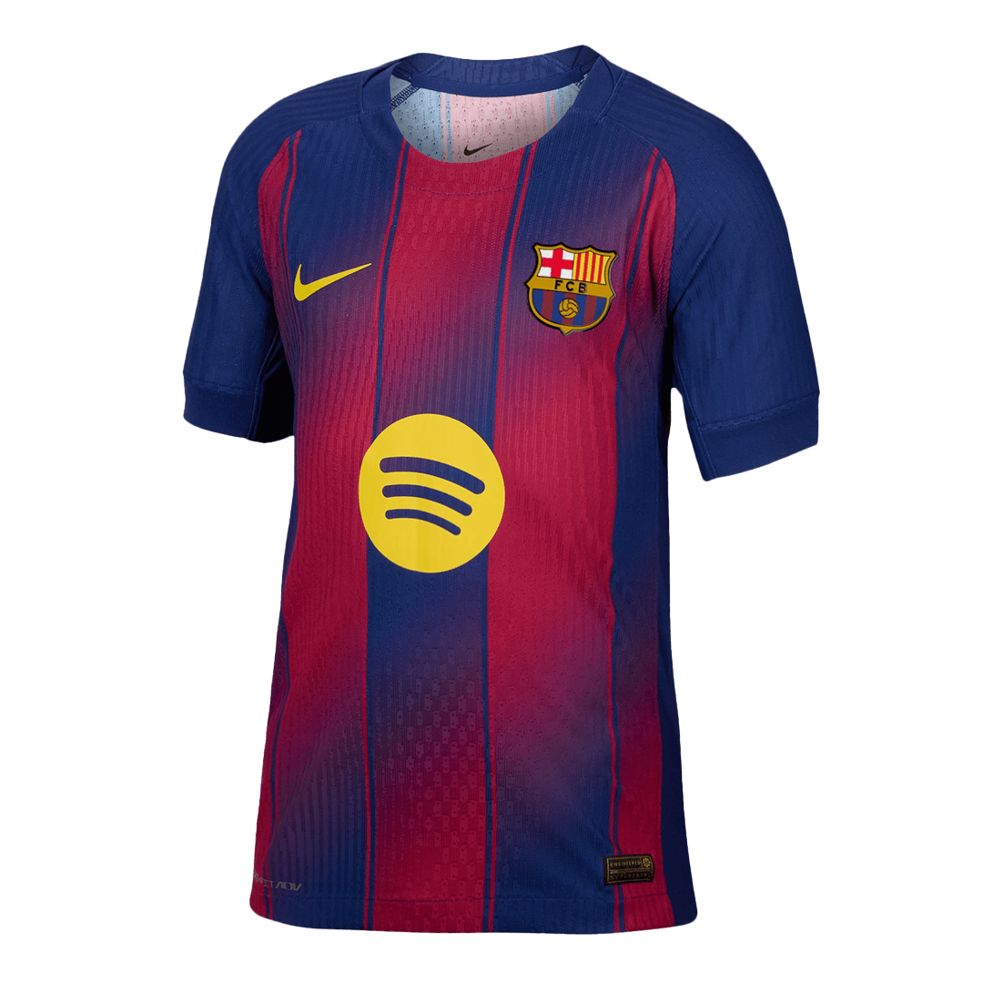 Camiseta Auténtica LAMINE YAMAL #10 Barcelona 2025/26 Primera Equipación-Versión Jugador-Camisetas Pasion Shop