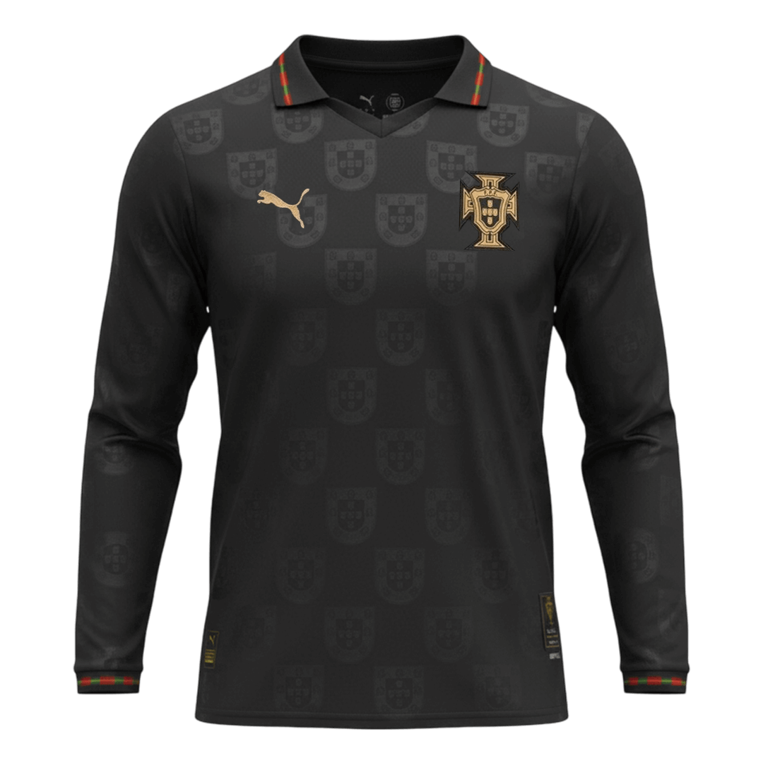 Manga Larga Portugal 2026 Edición Especial Especial Copa del Mundo -Versión Hincha camiseta de fútbo
