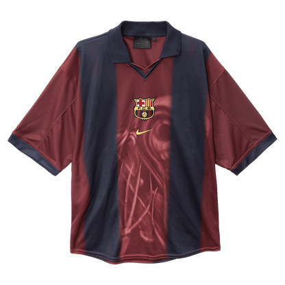 Camiseta Retro 2000/01 Barcelona  X CJ Primera Equipación Hombre - Versión Hincha 2025/26