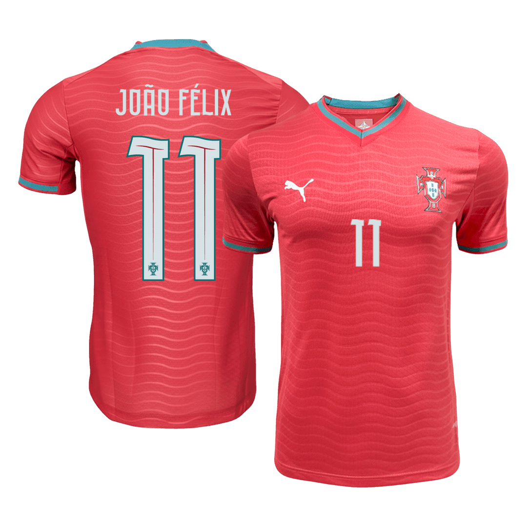 Camiseta Auténtica JOÃO FÉLIX #11 Portugal 2026 Primera Equipación Copa del Mundo - Version Jugador