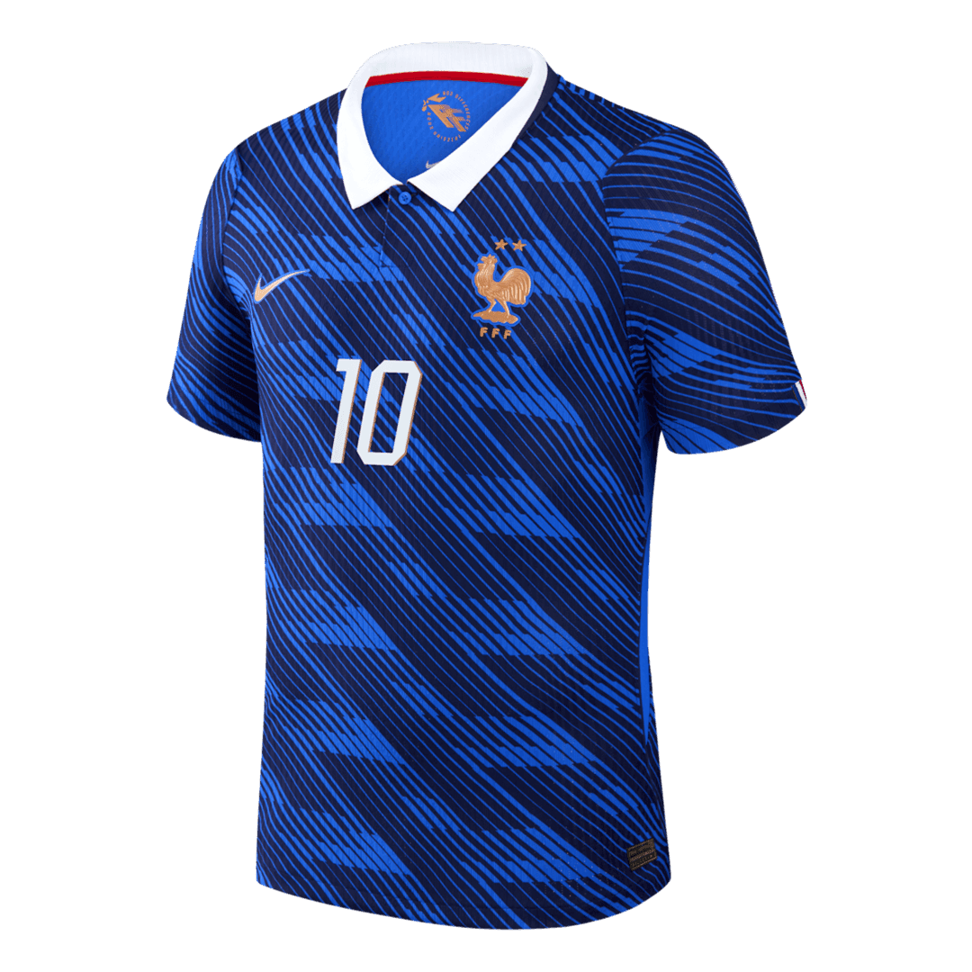 Camiseta Auténtica MBAPPE #10 France 2026 Primera Equipación Copa del Mundo - Version Jugador