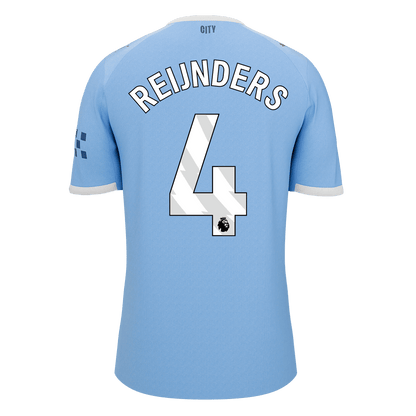Camiseta REIJNDERS #4 Manchester City 2025/26 Primera Equipación - Version Hincha - Calidad premium