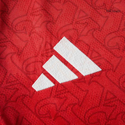 Camiseta Auténtica SALIBA #2 Arsenal 2025/26 Primera Equipación - Version Jugador